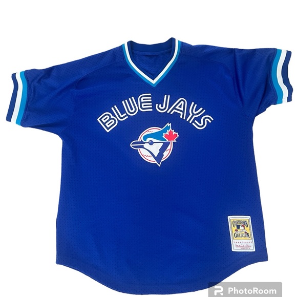 Mitchell & Ness Other - MLB Toronto Blue Jays Mitchell and Ness Pullover Jersey
